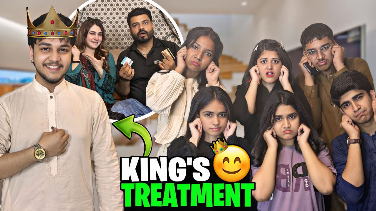 KING's TREATMENT FOR ALI // WAX PRANK KI TREAT DI // LOT OF FUN DARES