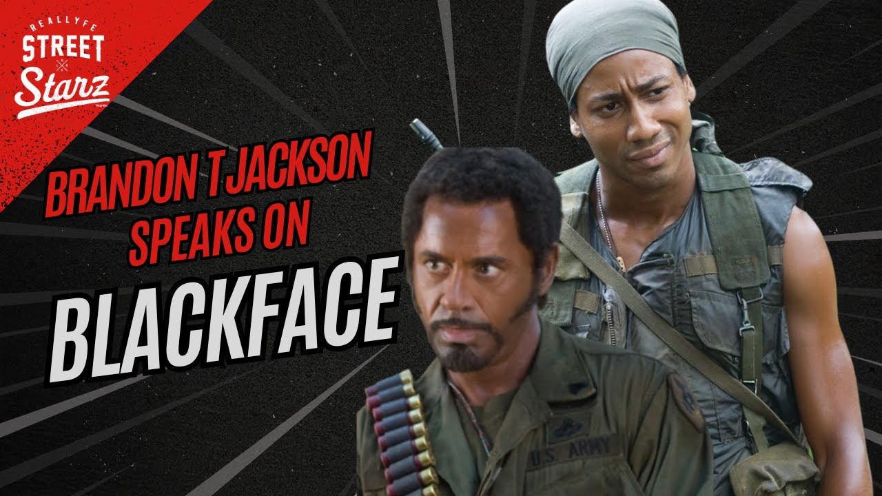 Brandon T Jackson Speaks on Robert Downy Jr.'s Black Face in Tropic Thunder