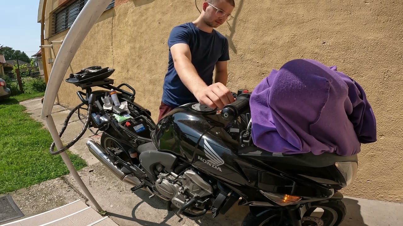 Honda CBF 600S új akkut kapott | 2023. májusi videó