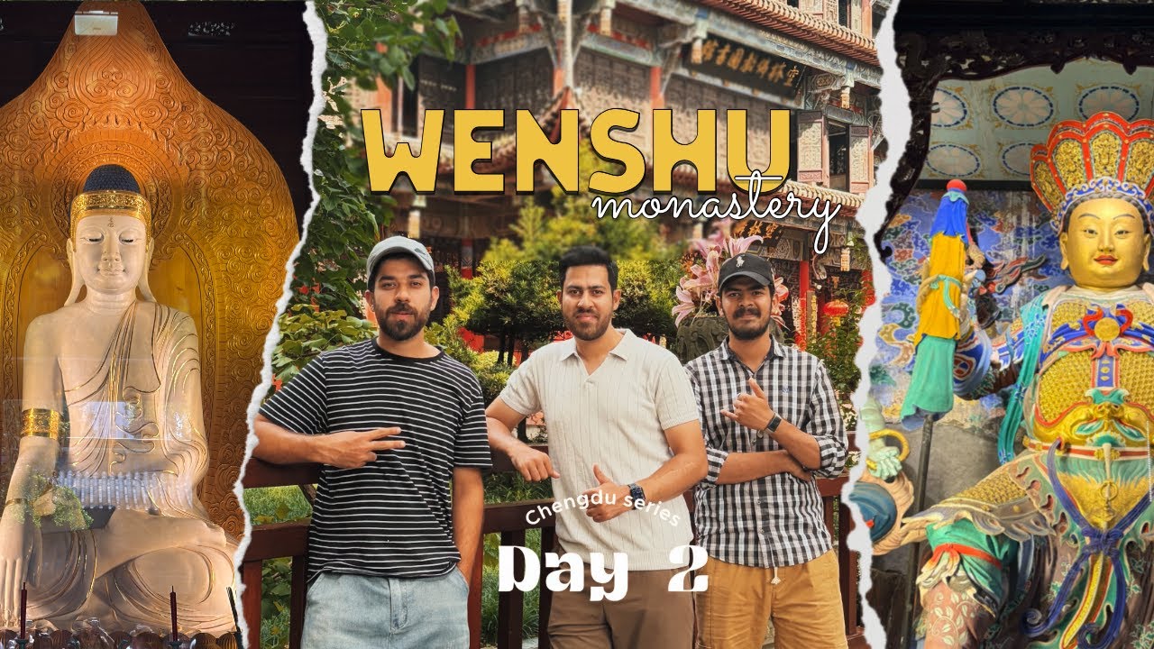 Exploring Wenshu Monastery & Buddhist Culture || Hidden Gem of Chengdu
