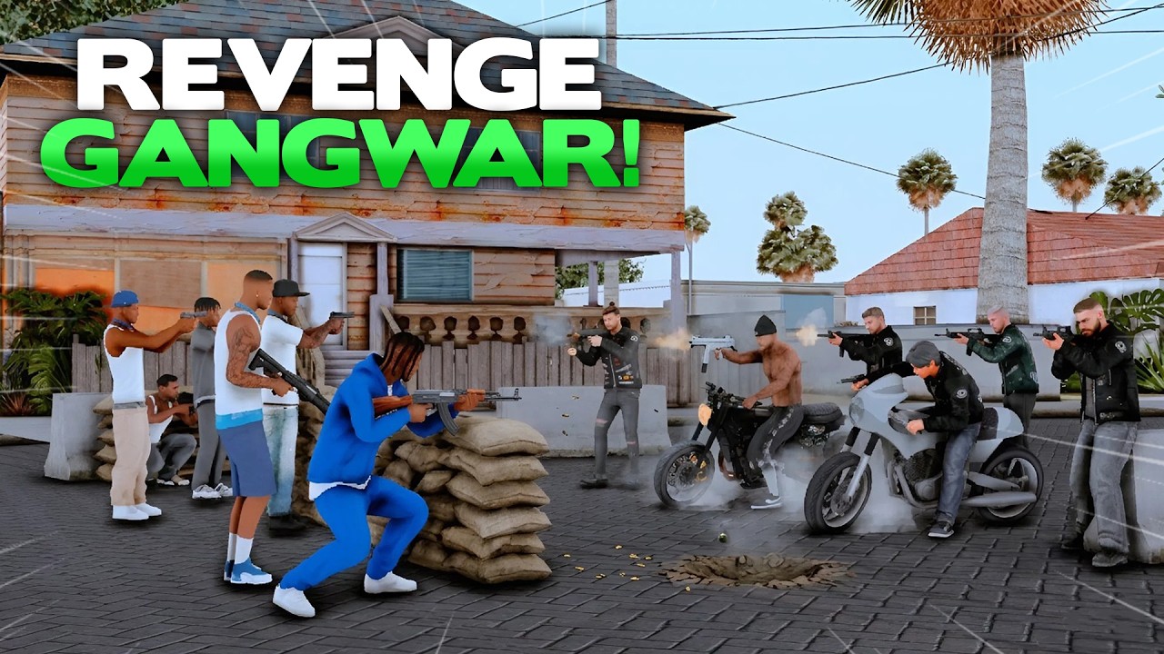 PAYBACK !! GANG MC TON-UP SERANG STREET GANG DI JGRP !! GTA SAMP ROLEPLAY