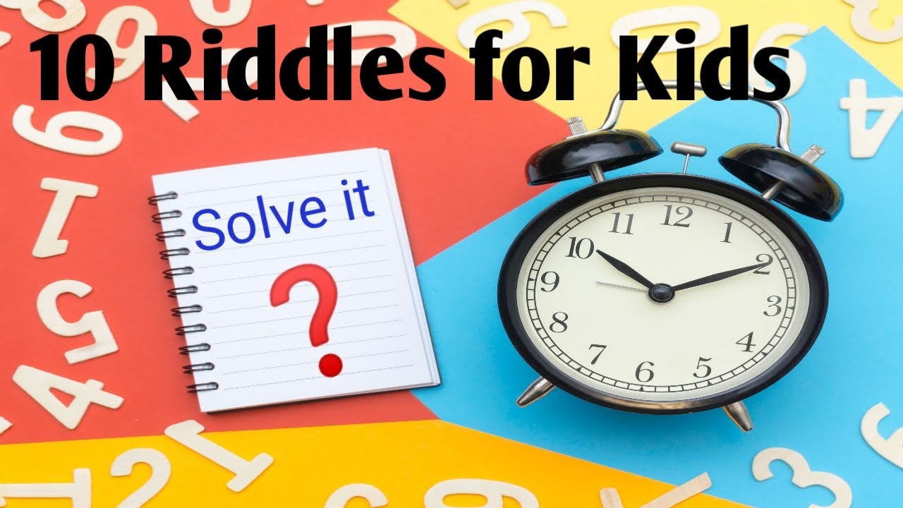 10 Riddles for Kids / Brain Boosting Riddles for Kids/ 10 Riddles that trick you. Kidz BuzyBee