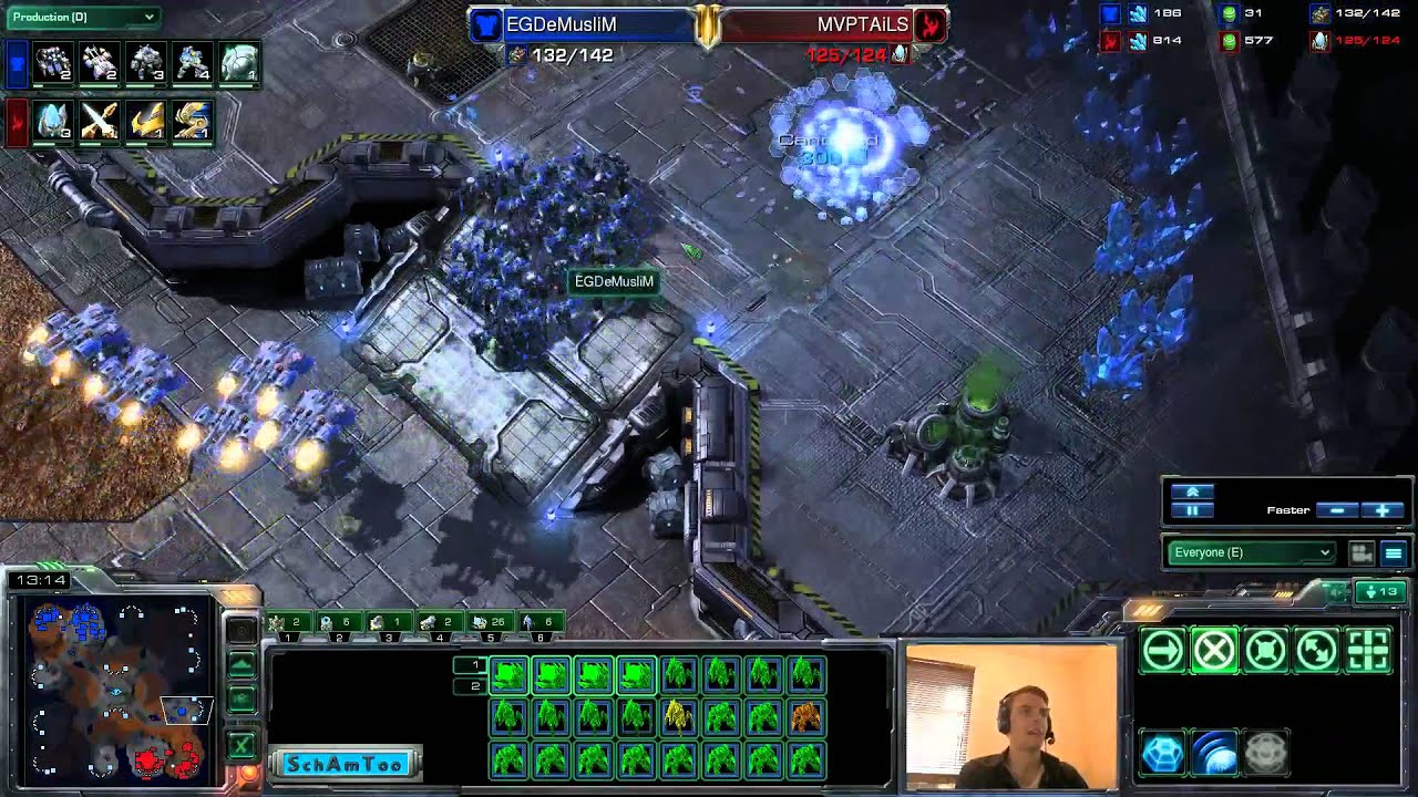 SchAmToo Solo-Casts: EGDeMusliM (T) vs MVPTAilS (P) G3 Bo3