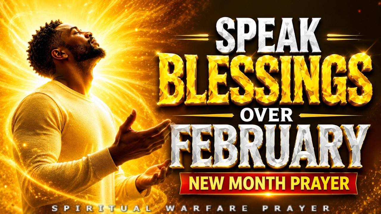 NEW MONTH PRAYER for FEBRUARY | Warfare Prayer to Frustrate Every Evil Assignment Against You