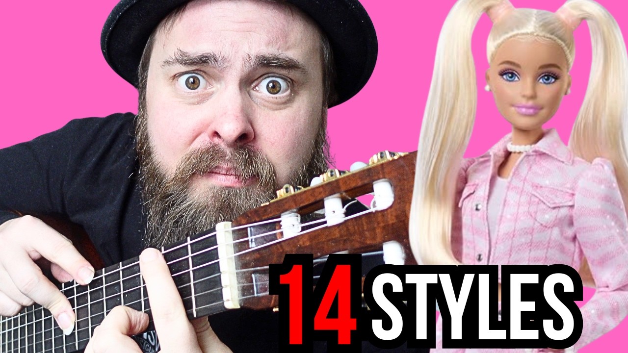 I Played Barbie Girl in 14 Different Styles...from Bach to Bad Bunny