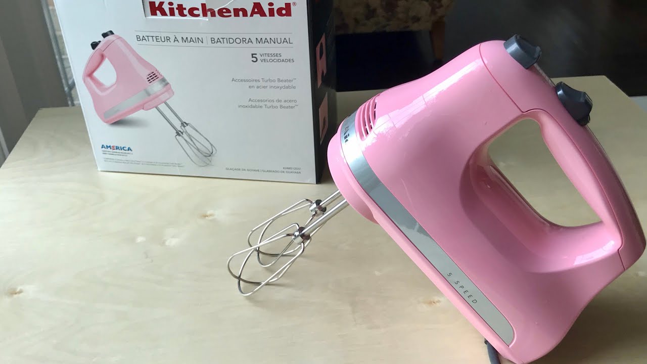 KitchenAid 5-Speed Ultra Power™ Hand Mixer KHM512GU Unboxing | Chocolate Cupcakes
