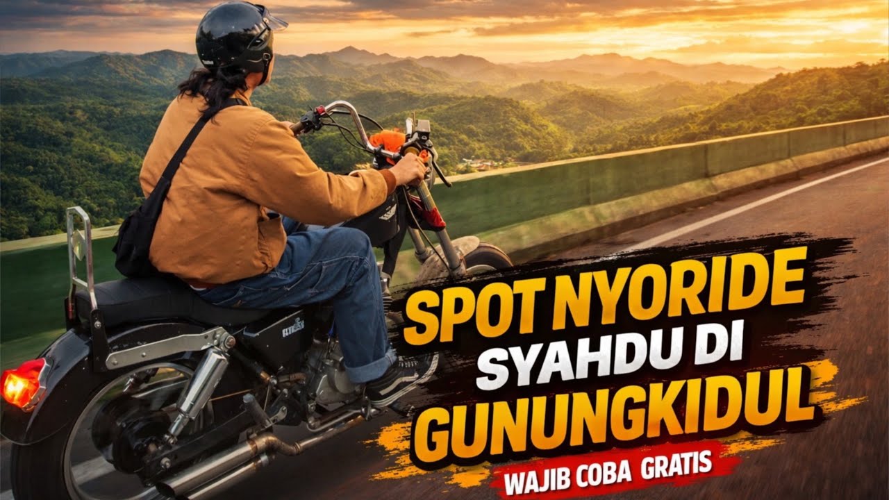 NYORIDE NAIK MOTOR SANEX QJ 250 - CUSTOM ALA HD XLH1200