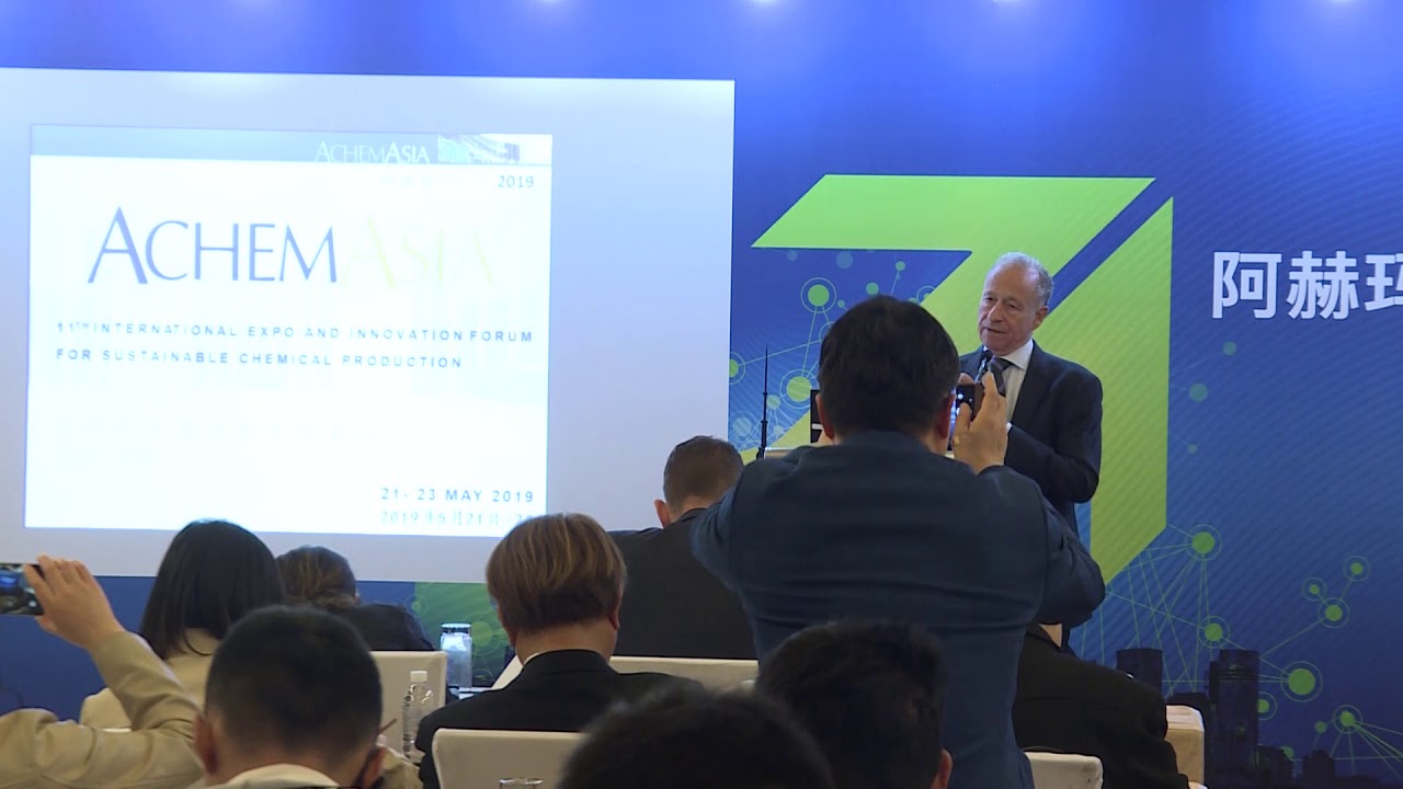 AchemAsia Media Day 2019: Thomas Scheuring, DECHEMA