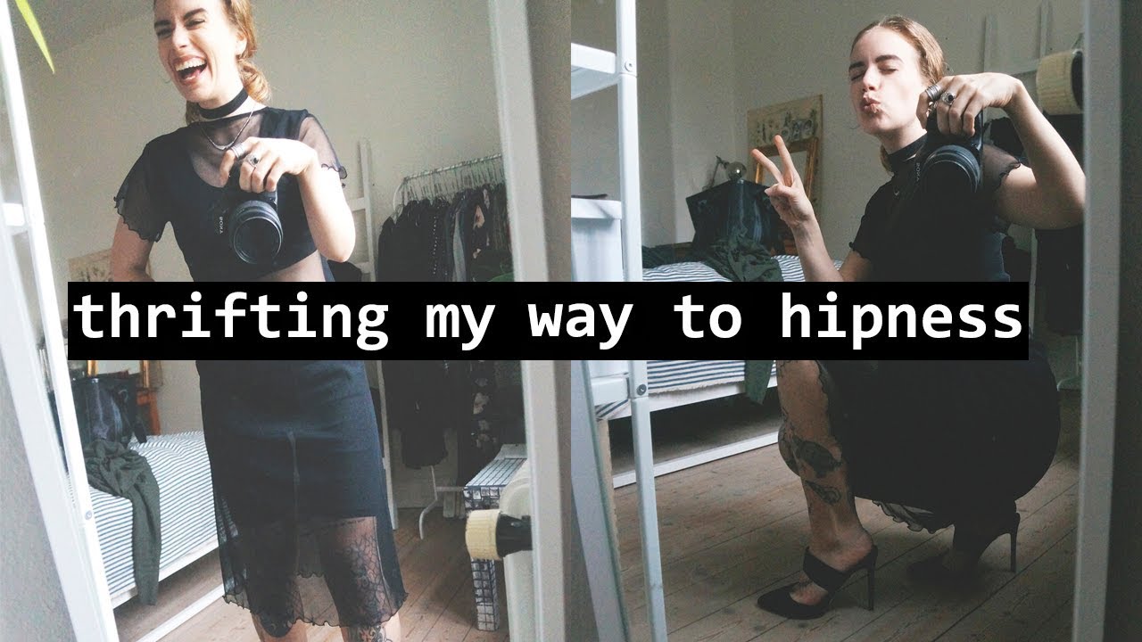 SUMMER THRIFT HAUL + how to be a hip millennial