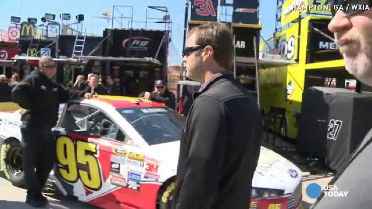 NASCAR driver's car stolen before race