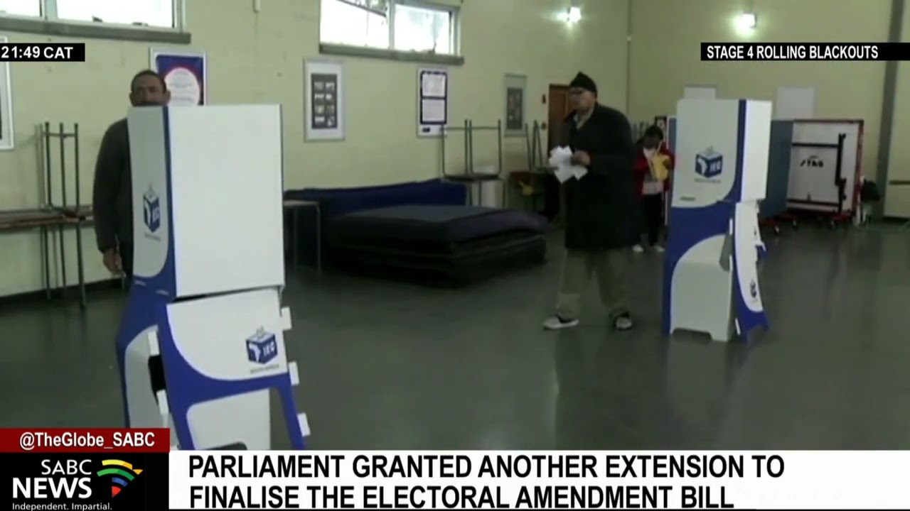 Parliament granted yet another extension to finalise the Electoral Amendment Bill