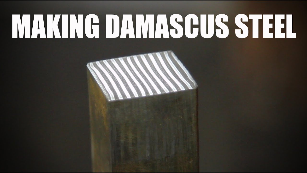 Making Damascus Steel for the First Time