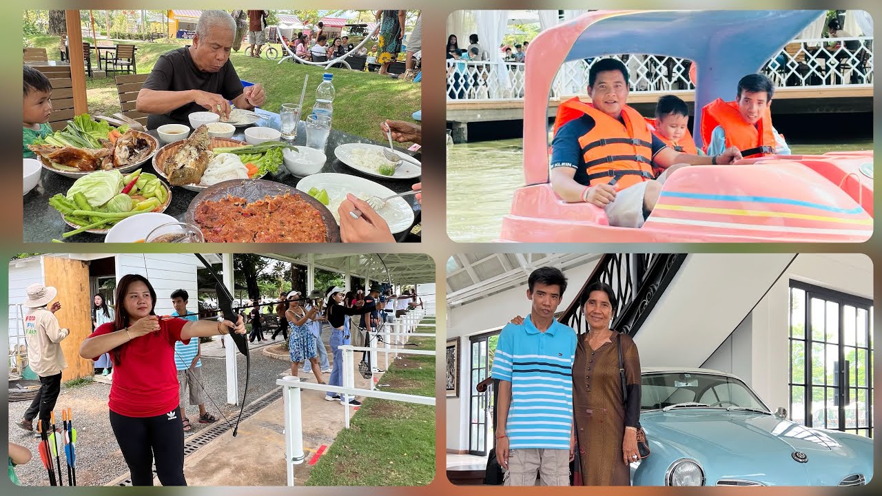 Happy family with CoCo Farm Cambodia Resort