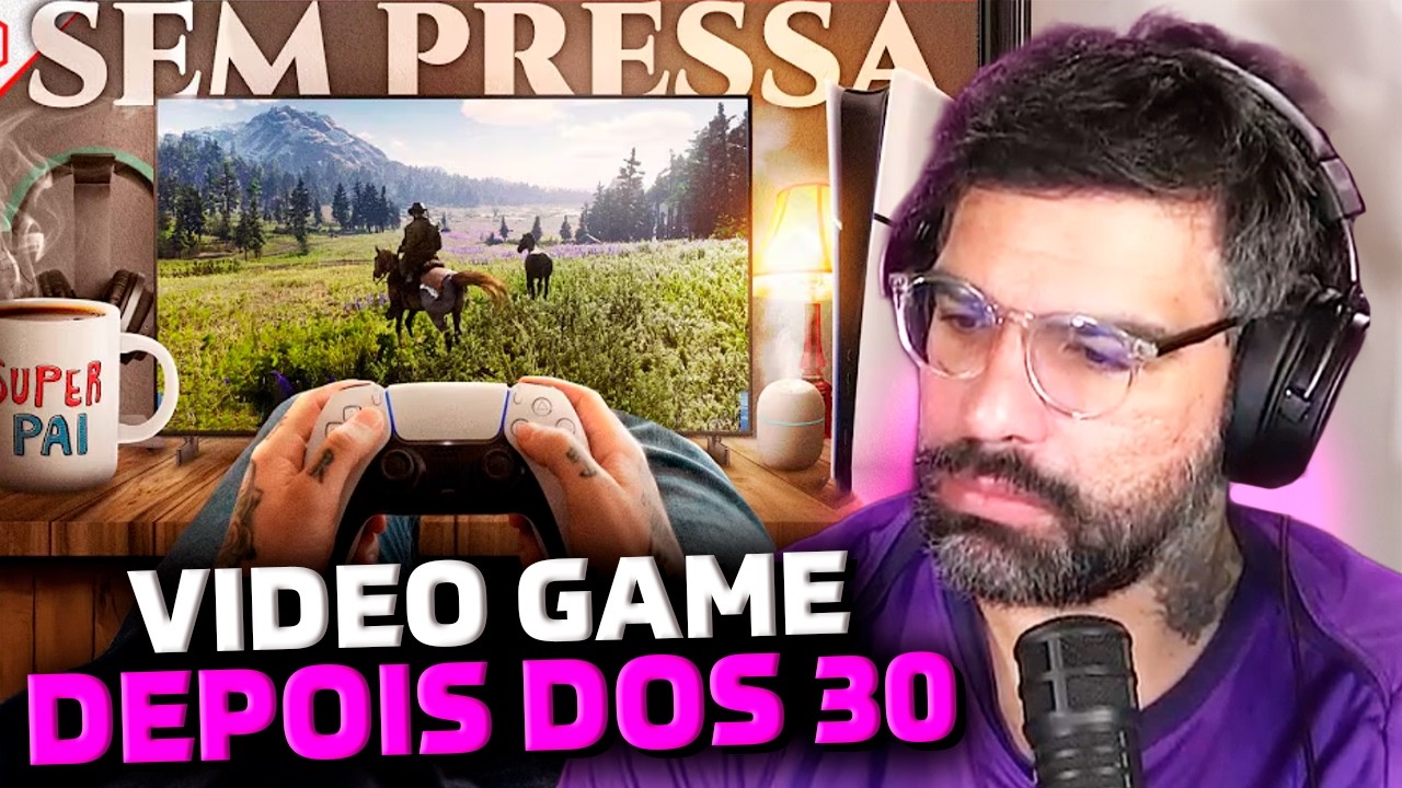 PASSOU DOS 30 E AINDA JOGA VÍDEO GAMES KKKKKKKKKK