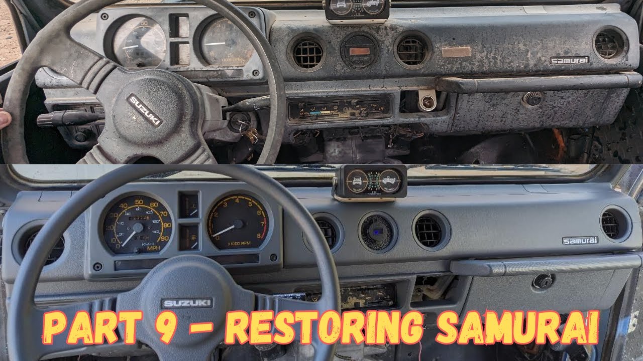 Part 9 - Dash Reassembly, New Combo Switch, Samurai, Jimny, Sierra, SJ413