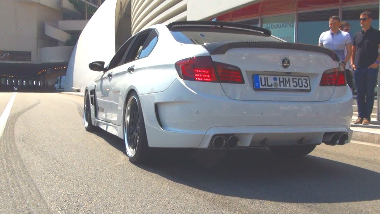 BMW M5 F10 Mi5Sion Acceleration Exhaust Sound Top Marques 2013 Monaco Hamann Tuner