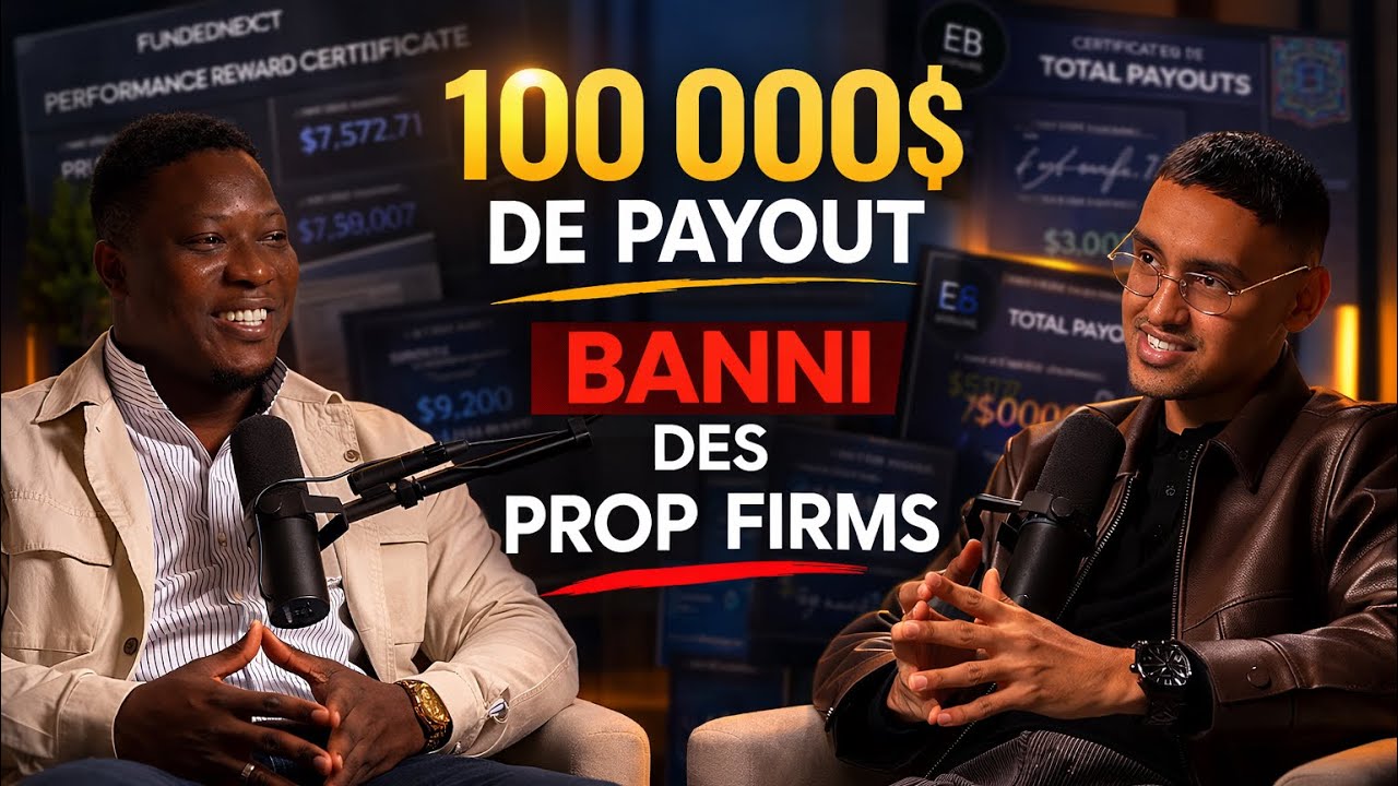 100 000$ en prop firm : ce qu’on ne vous dit pas (et pourquoi il a été banni)