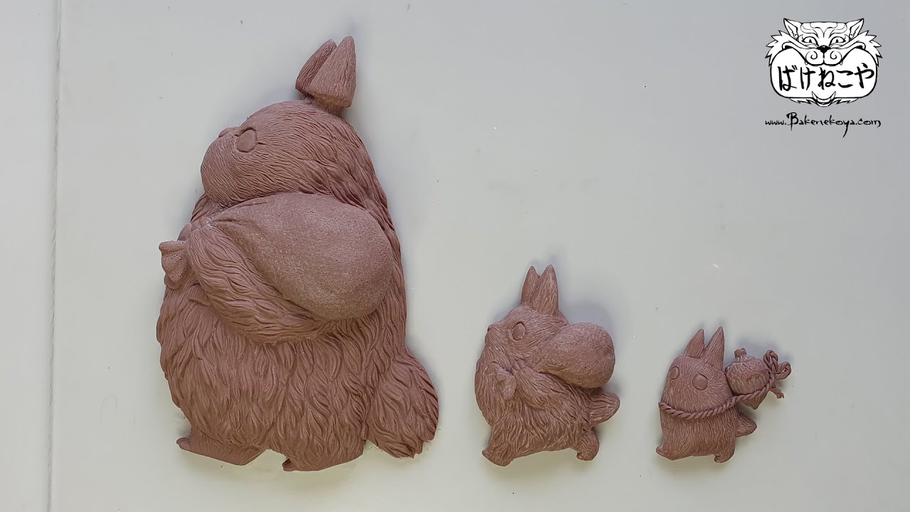 Totoro Sculpture Part 3