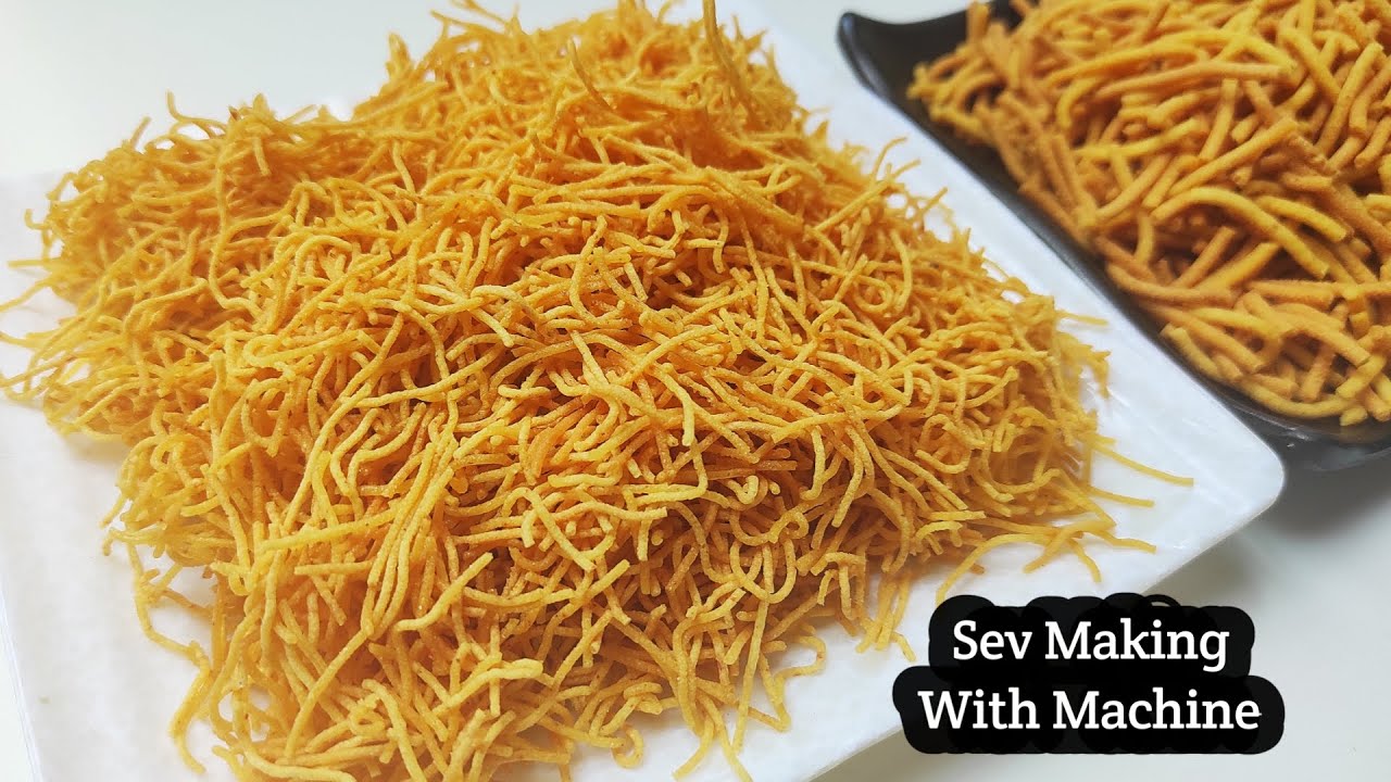 Homemade Besan ki Sev Recipe / Crispy Besan sev For Namkeen | Sev Recipe -
