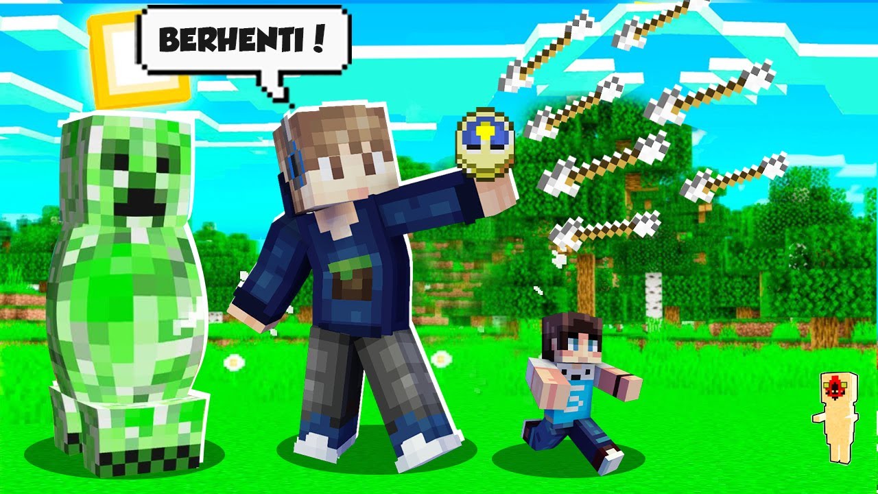 MINECRAFT TAPI KITA BISA MENGHENTIKAN WAKTU!!!