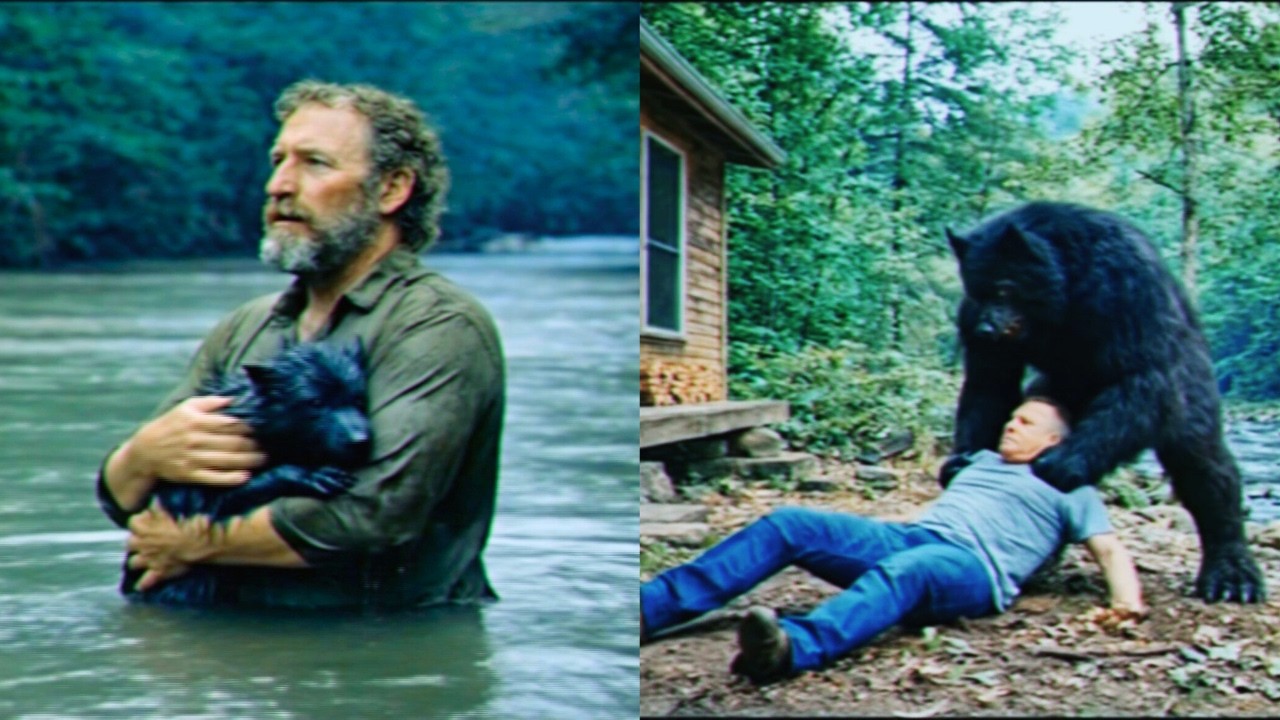 He Rescued a Baby DOGMAN From the River, The Next Day His Father Showed Up...