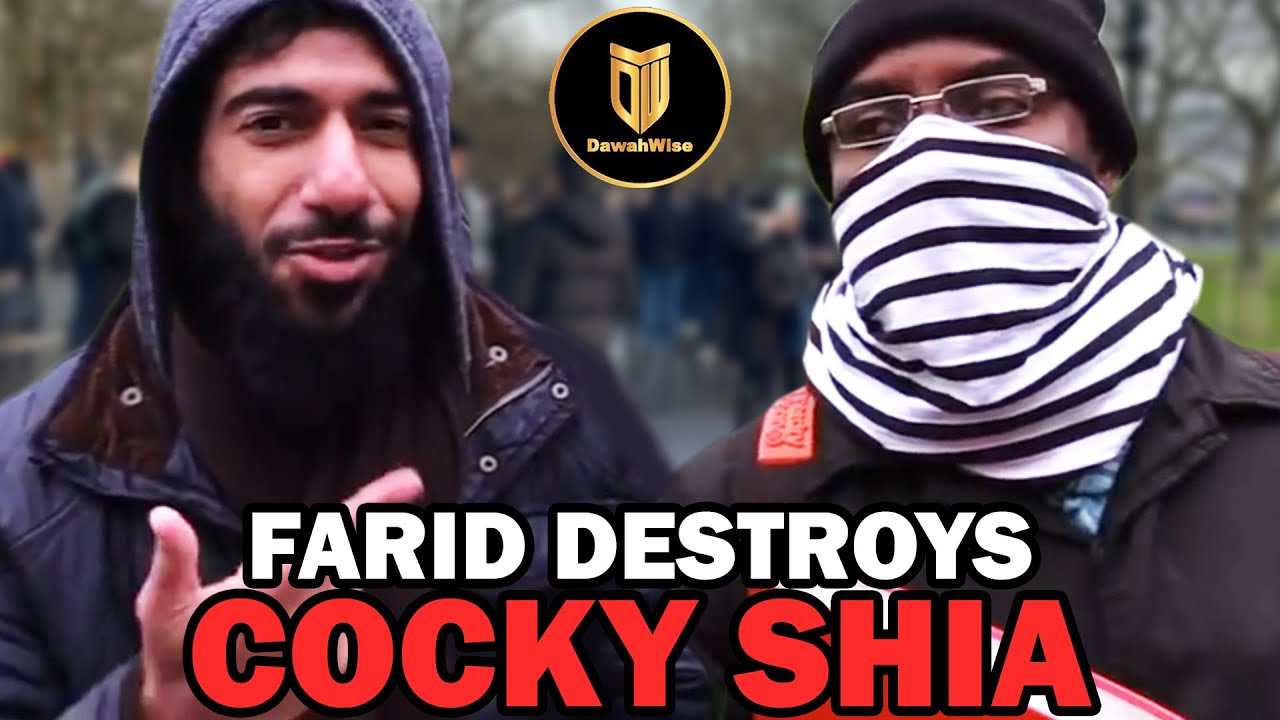 Sunni Muslim Annihilates Confident Shia | Farid | Speakers Corner