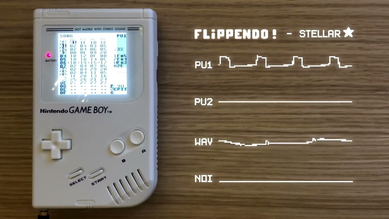 FLIPPENDO ! - Stellar (CHIPTUNE / LSDJ / GAMEBOY)