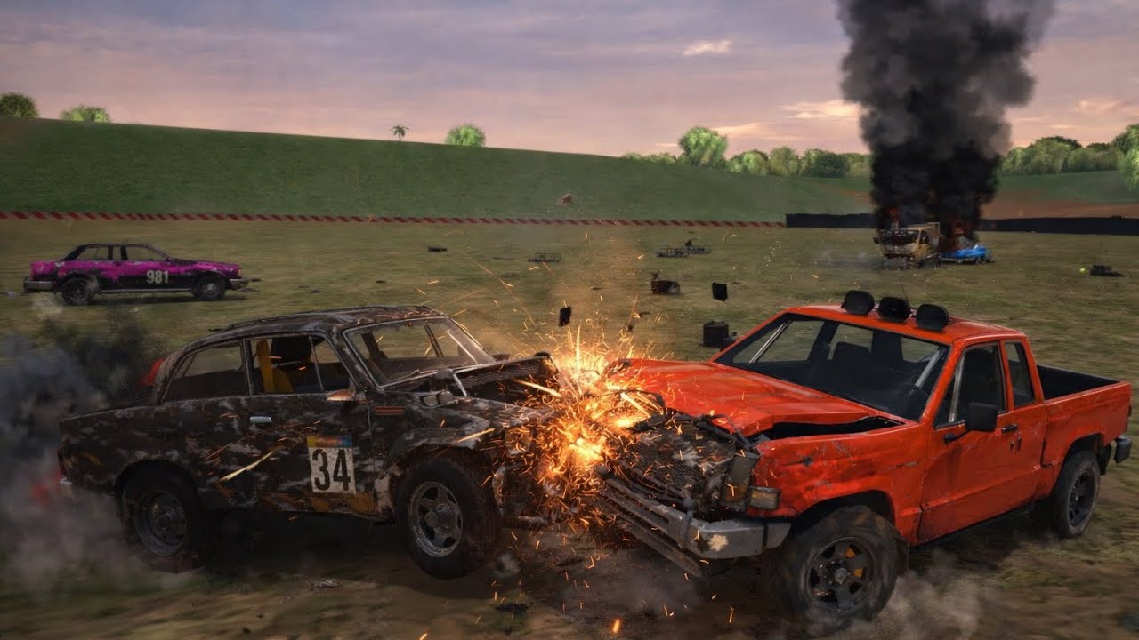 Demolition Derby 3 – Ruthless Arena Smashes & Cars Destroyed