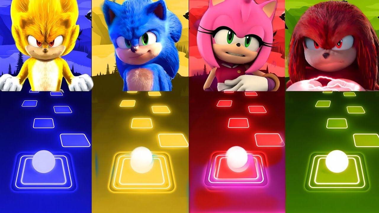 🔴 Sonic SUPER 😱 OTHER HEDGEHOG 3 Tiles Hop 🎯 Cedm rush 🟢 #07