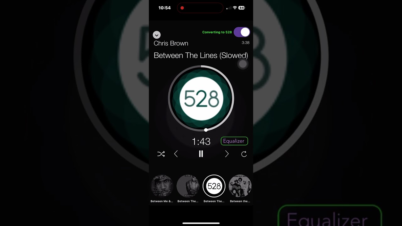 Chris Brown - Between The Lines (528 Hz) (Slowed)