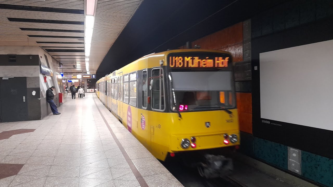 Mitfahrt in der kompletten U18 von Mülheim Hbf bis Essen Berliner Platz im B80