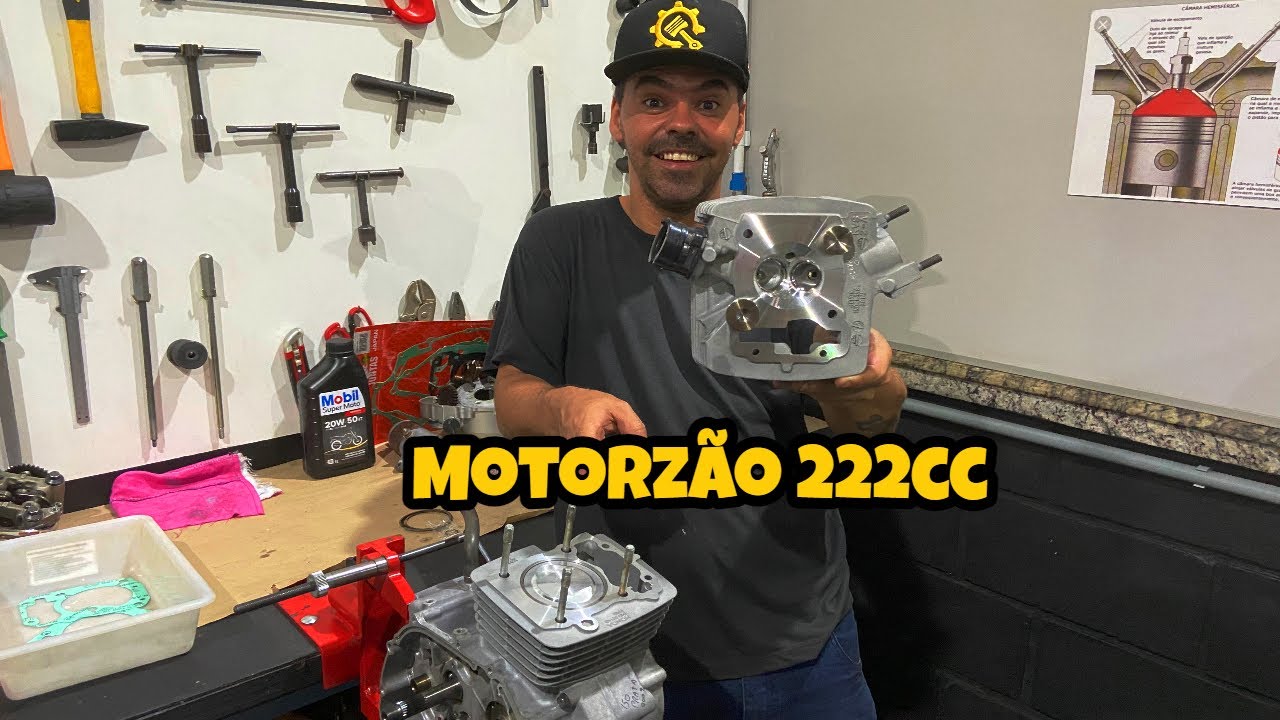 Motorzão 222cc,  Dia a Dia com muito mais potência  !!🔥🔥