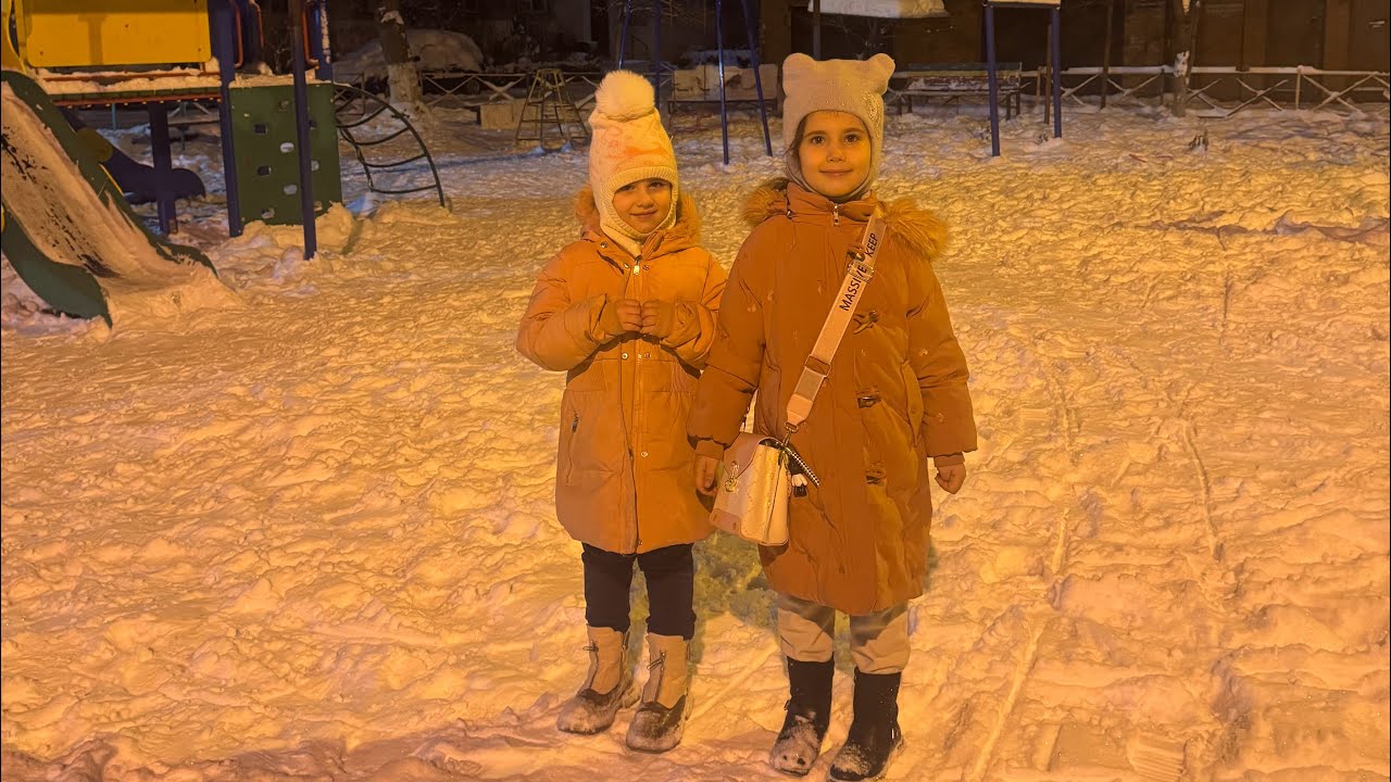 В Краснодаре зима / готовим блины 