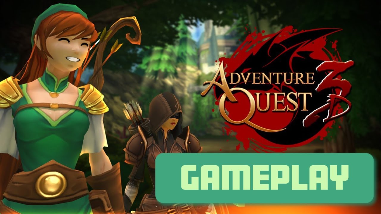 AdventureQuest 3D - 1080p Gameplay, Walkthrough. ▲One Hour Gameplay