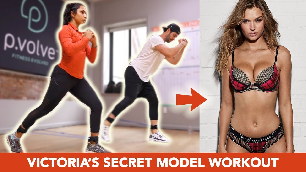 Trying The Victoria's Secret Model "P. Volve" Workout