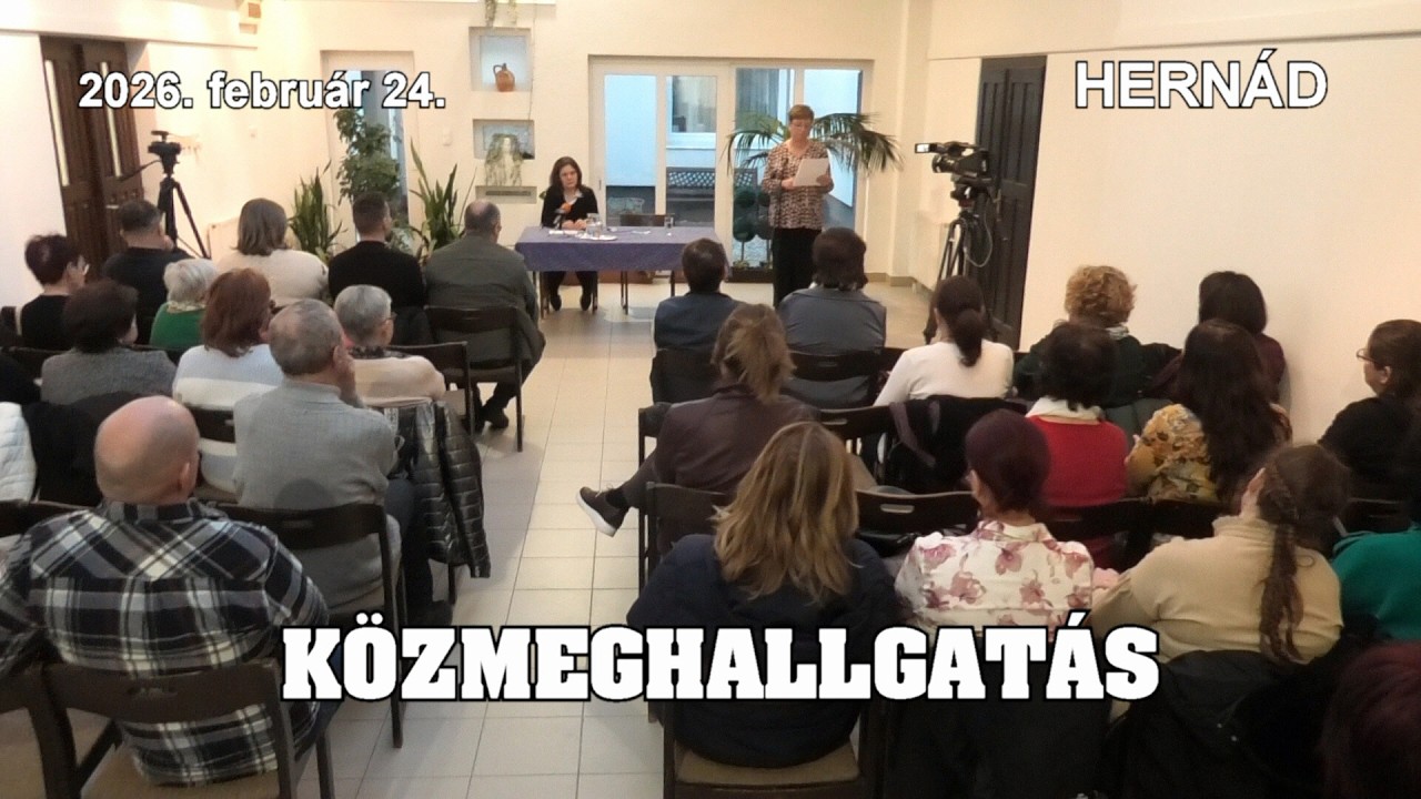 Közmeghallgatás Hernádon 2026