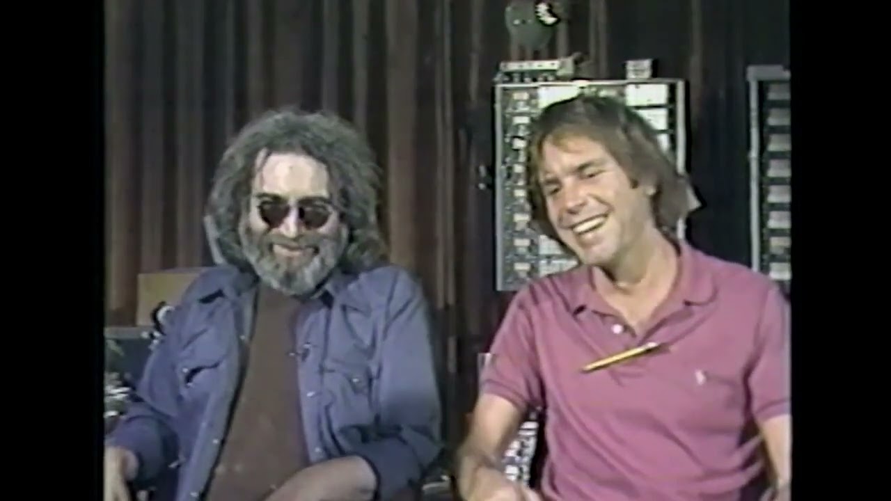 Grateful Dead - excellent 6-min Bob Weir/Jerry Garcia/Phil Lesh interview (1981)