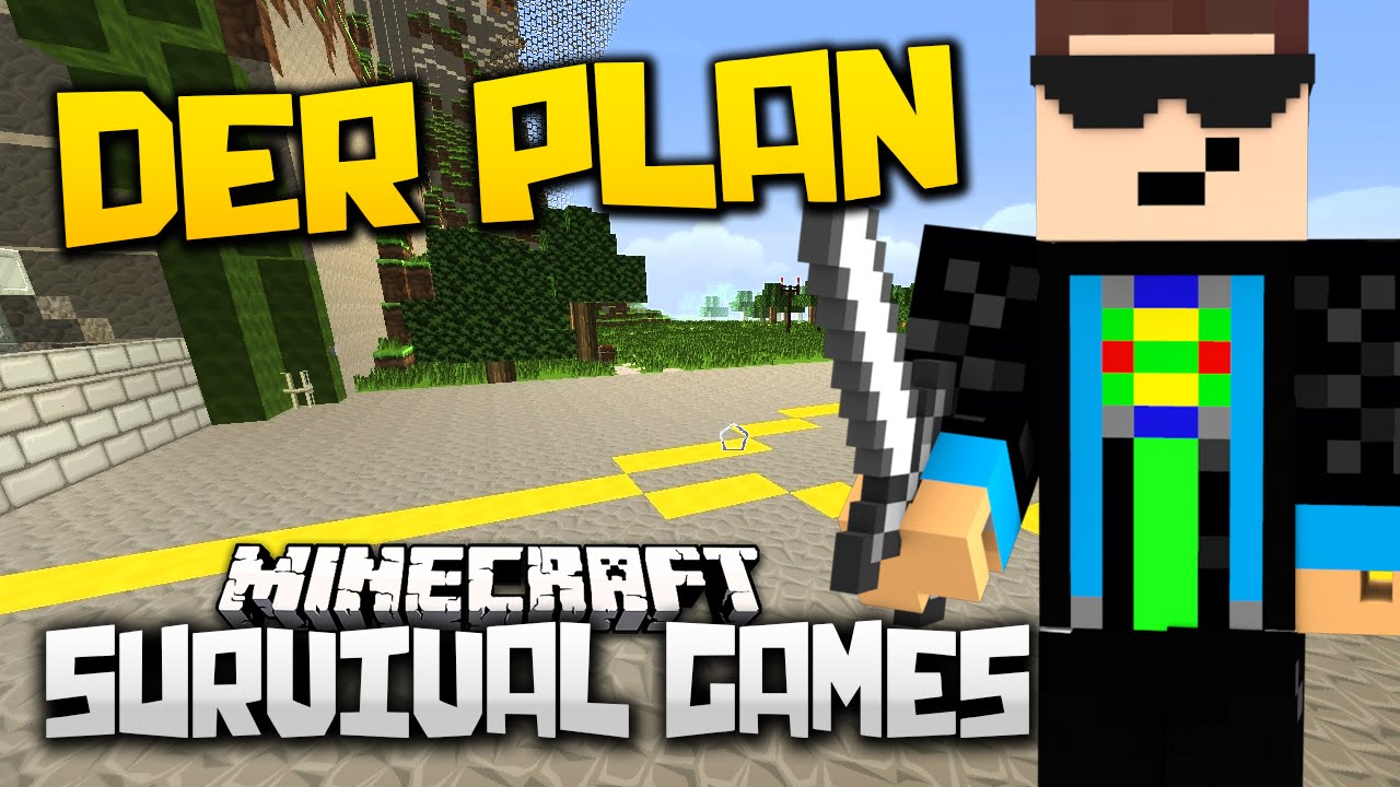 Gomme Sagt + Eigene Minispiele: Plan - Minecraft Survival Games l GommeHD.net Minecraft Server