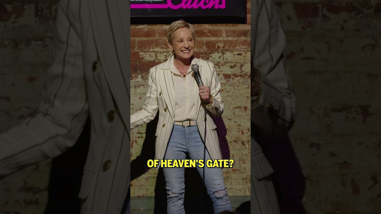 There&rsquo;s a lot to be learned from cult leaders&hellip; #standupcomedy #karenmills #comedian #cult