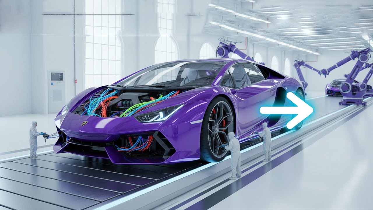 Painting the Pagani Huayra R: Viola Parsifae Multi-Layer Basecoat & Clearcoat Process