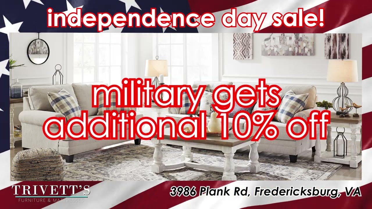 Trivett's Furniture Independence Day Sale