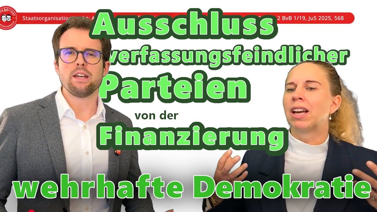 Ausschluss von der Parteifinanzierung