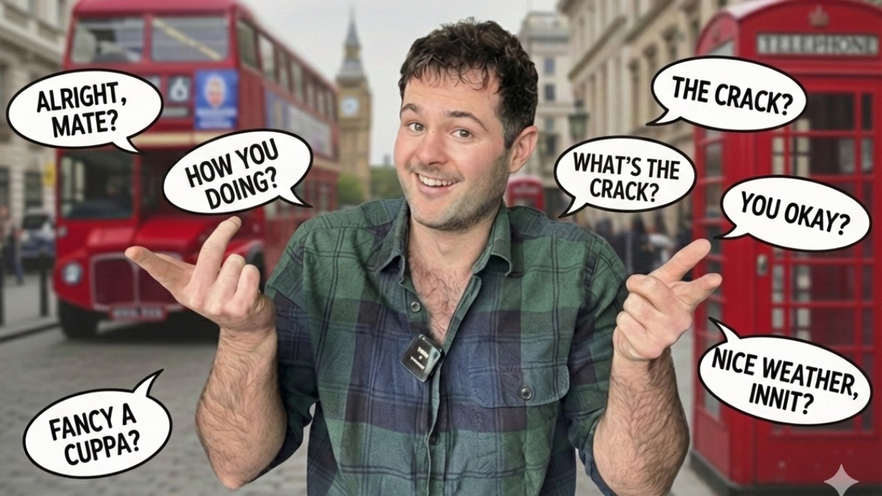 How To Survive Small Talk in English | Advanced British English Questions.