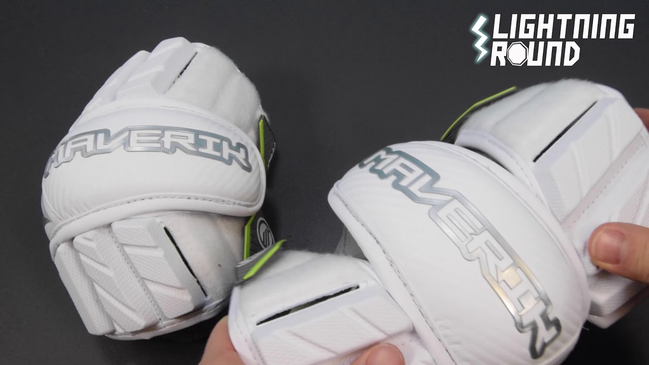 Maverik Max Lacrosse Arm Pads Lightning Round Video