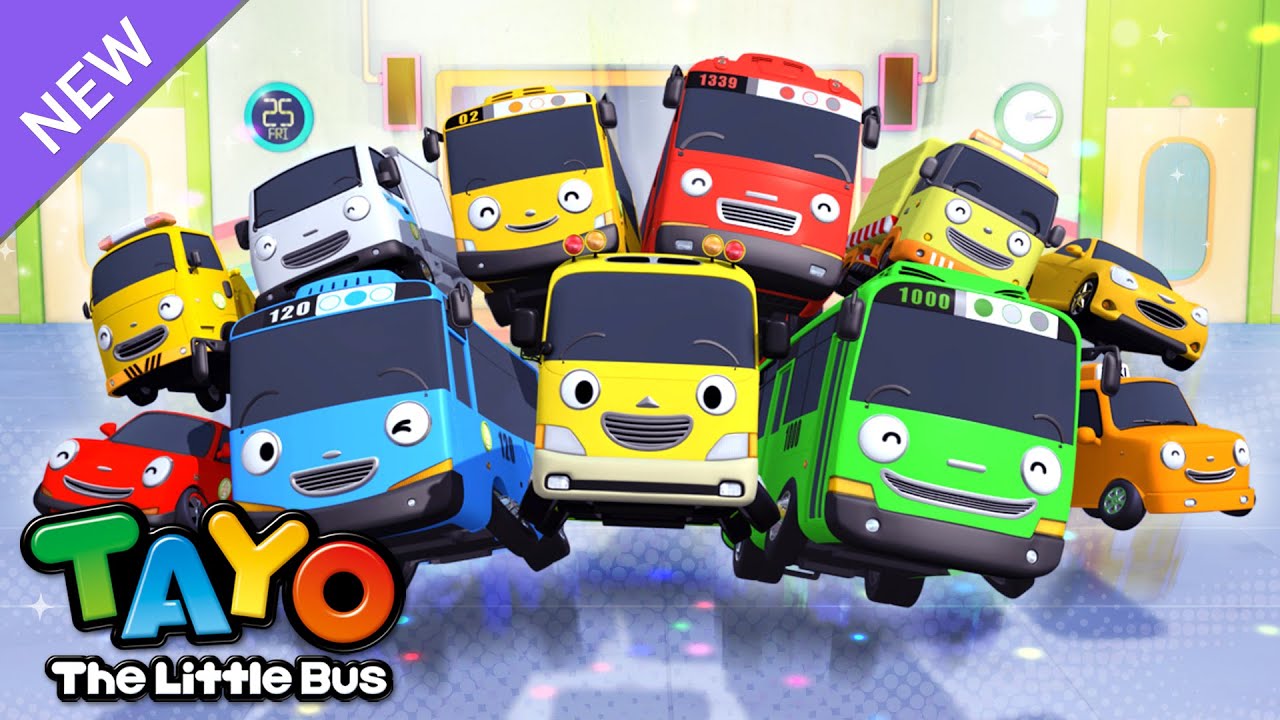 Bernyanyi dengan Tayo🚌🎶 l Halo, Beri Salam l Lagu Keluarga Anak l Tayo bus kecil