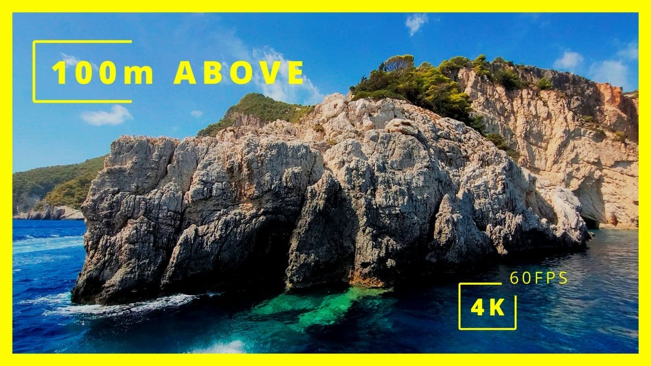 Wonderful Zakynthos Greece from a drone 100m ABOVE [DJI]