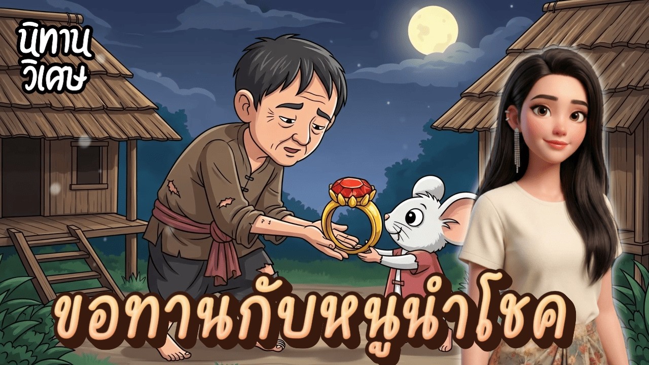 ขอทานกับหนูนำโชค | EP.45 นิทานวิเศษ #นิทานพื้นบ้าน #นิทานก่อนนอน #นิทานสอนใจ