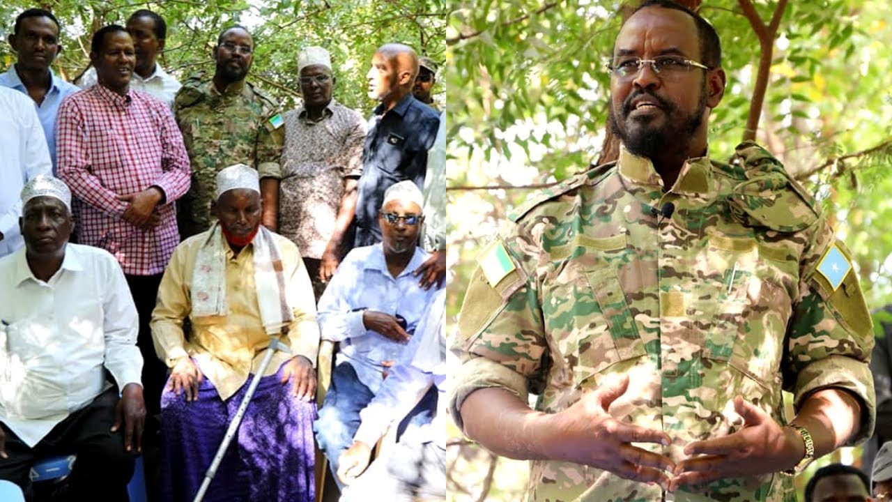 Md Ahmed Madoobe oo Dhoobley Kula Kulmay Waxgaradka Beel kamid ah kuwa Jubbaland