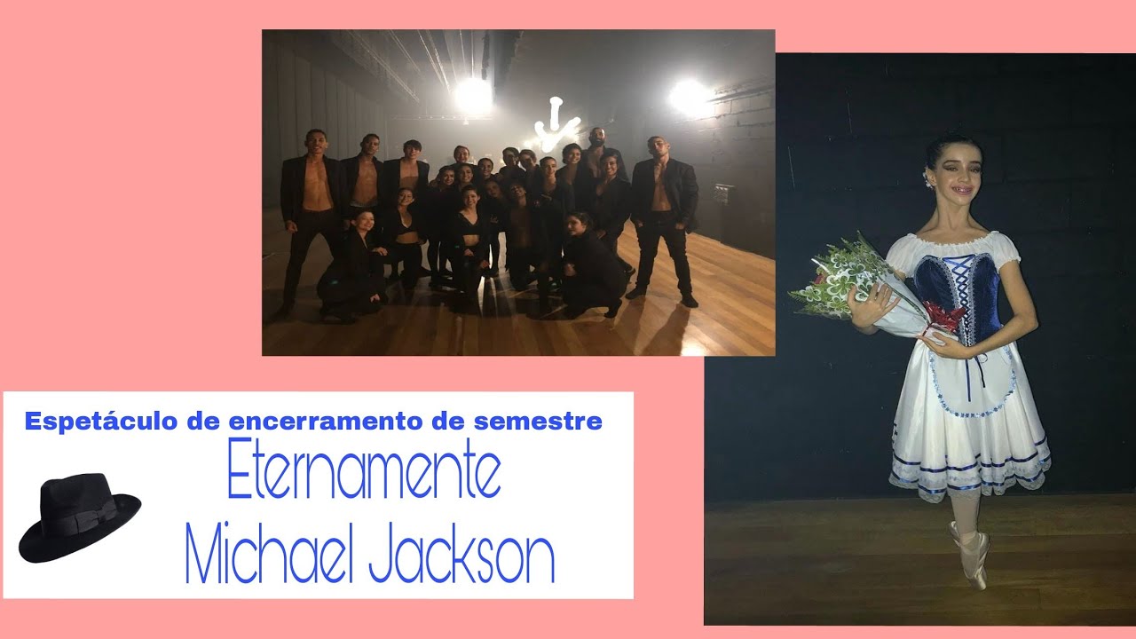 Vlog do espetáculo de encerramento de semestre da Jazz e CIA (Eternamente Michael Jackson)