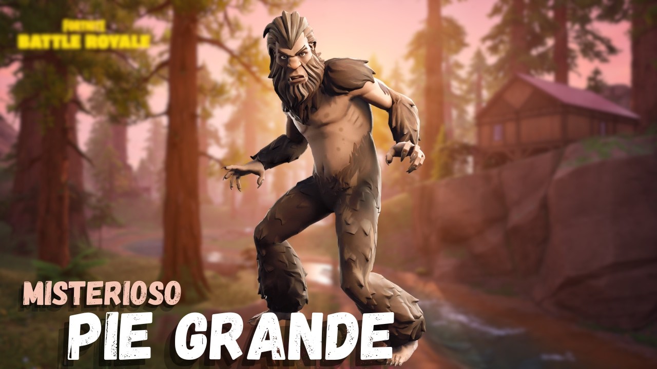 EL MISTERIOSO PIE GRANDE DE FORTNITE
